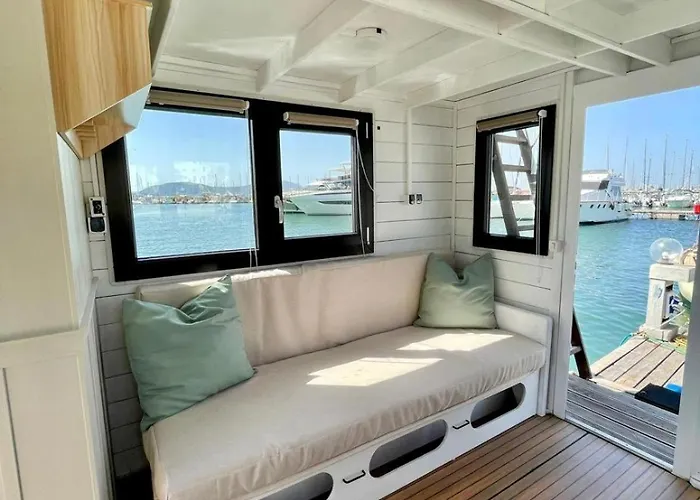 Houseboat Blueseadream Dolphin Casetta Galleggiante Botel