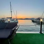 Hotel en barco Houseboat Blueseadream Dolphin Casetta Galleggiante Alguer